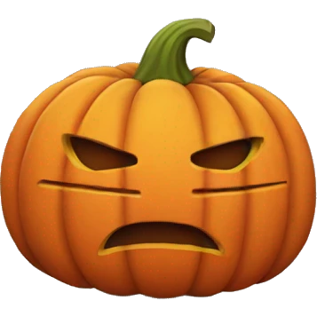 Pumpkin emoji