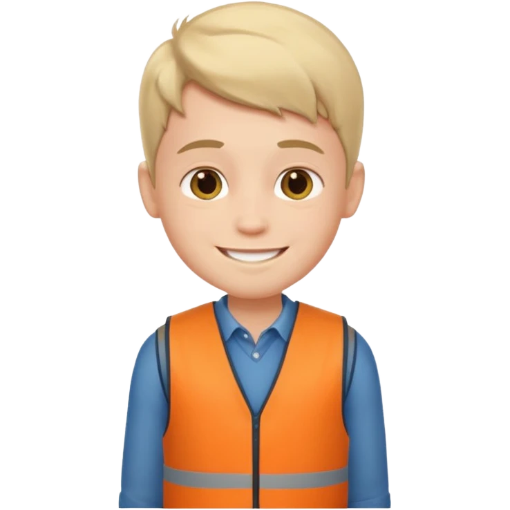 boy in vest emoji