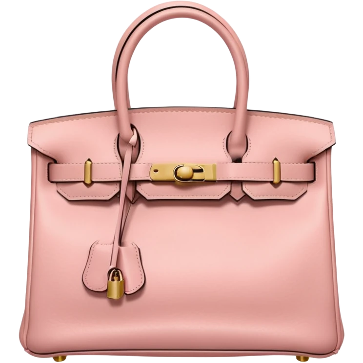 Birkin bag light pink  emoji