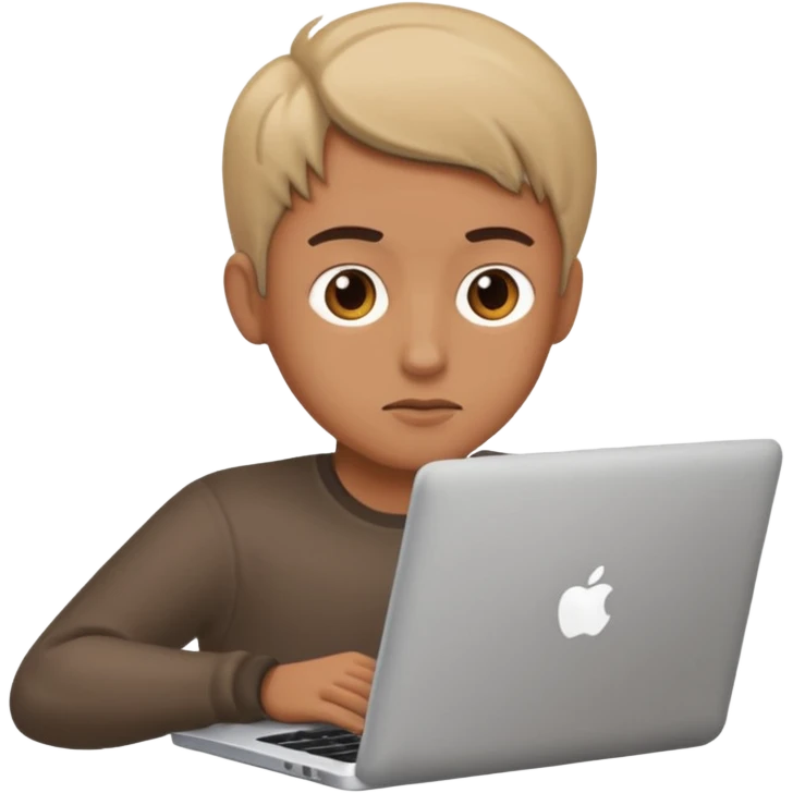 working laptop person emoji