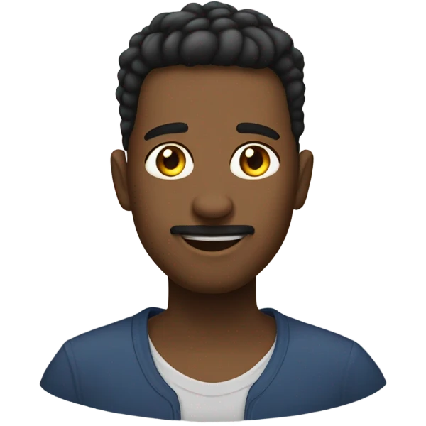 Чёрный шпиц emoji