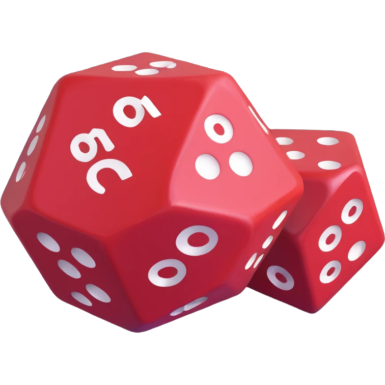 d20 dice  emoji