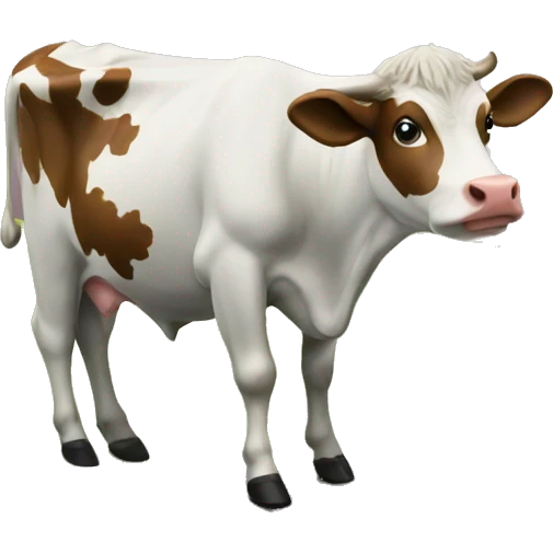 Nature with cow emoji