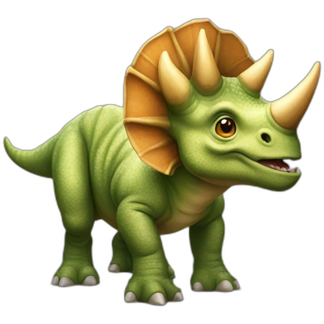 triceratops emoji