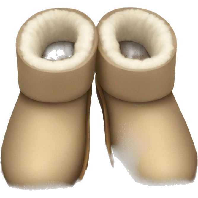 ugg slippers emoji