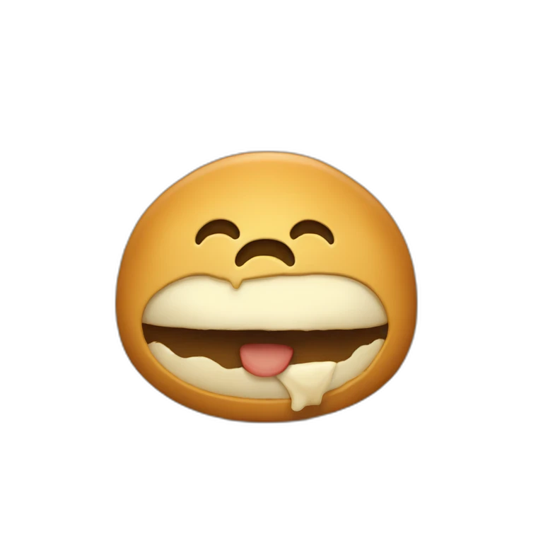 Chat qui mange emoji