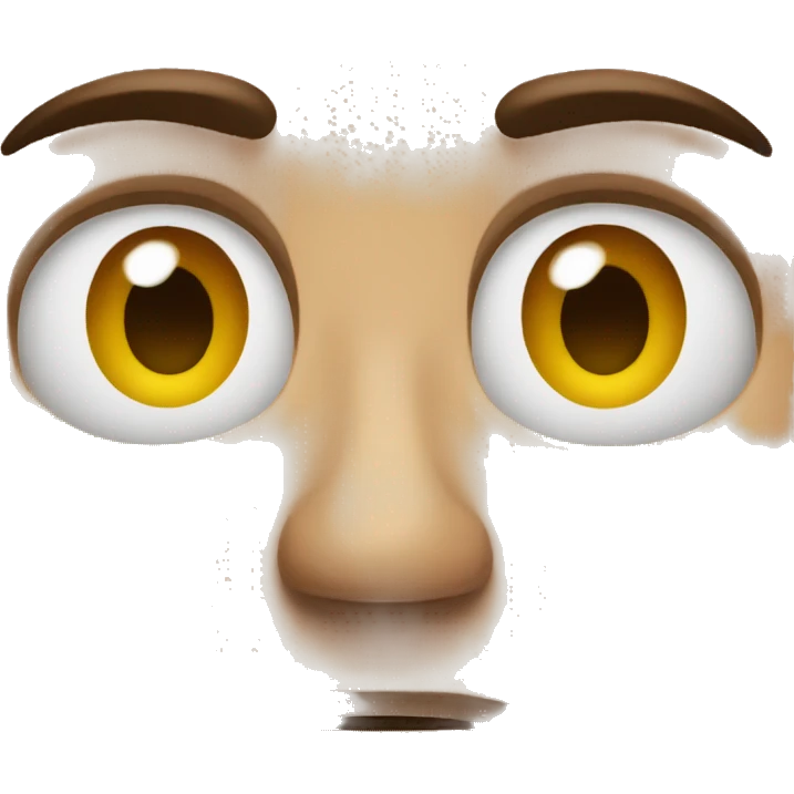 Disgusted sideye  emoji