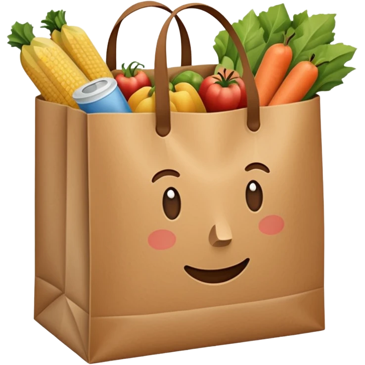  grocery bag emoji