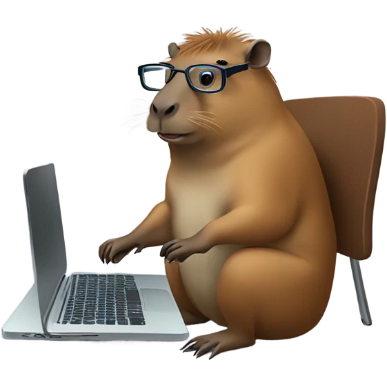 capybara coder emoji
