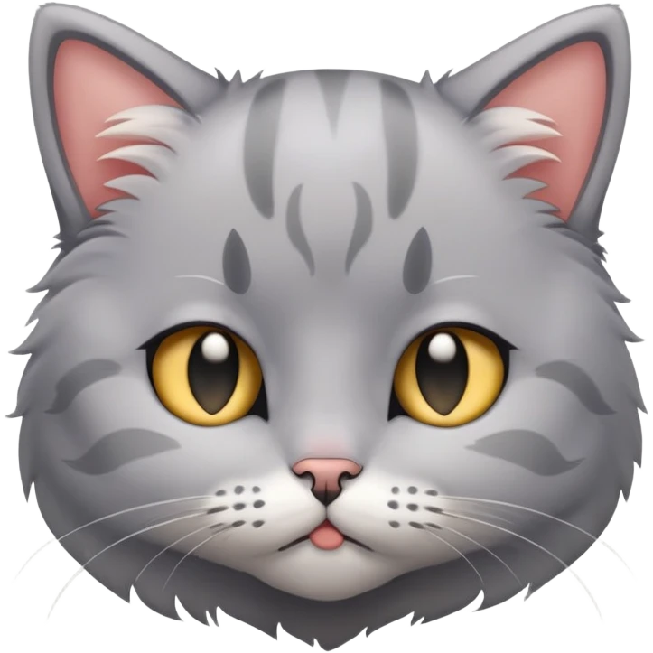 Very exhausted, sad, and tired from everything in this life kitten emoji
