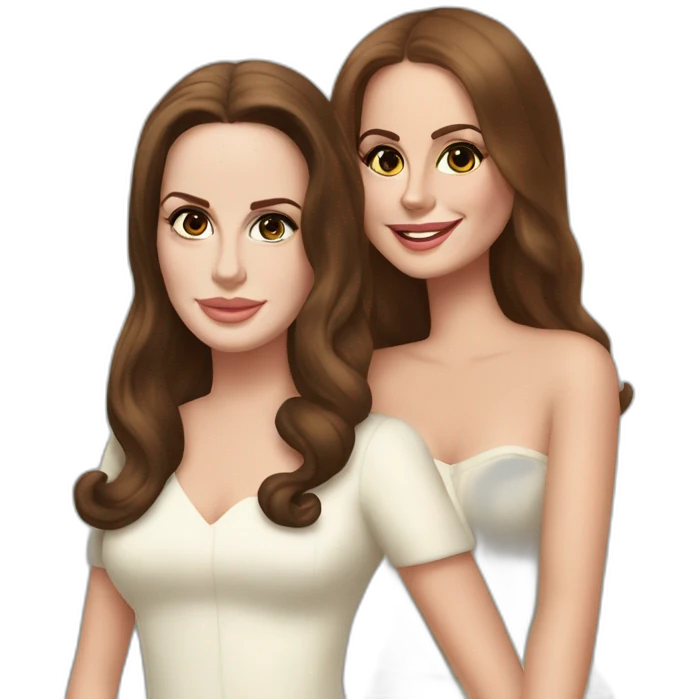Lana del Rey & grand ma best friends emoji