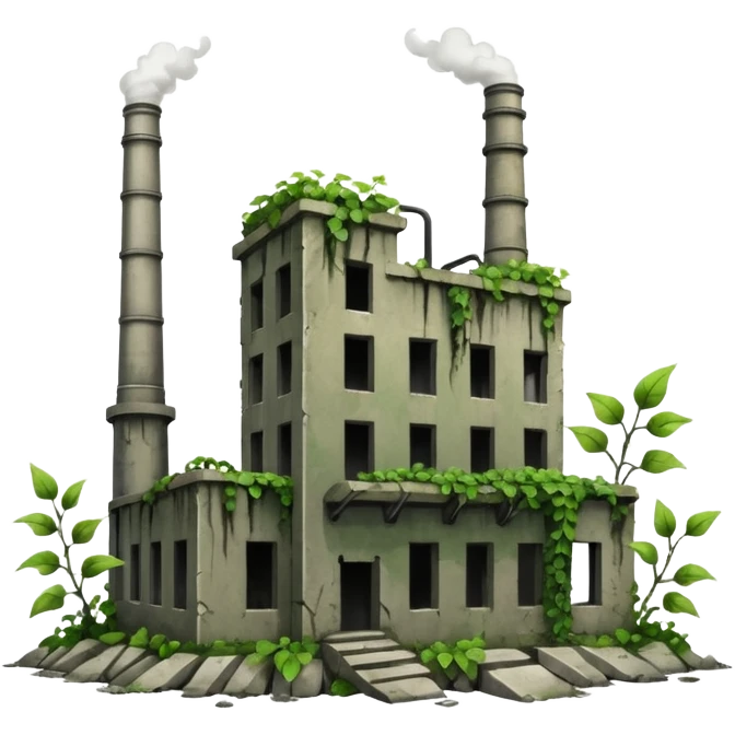 the power plant ruins emoji