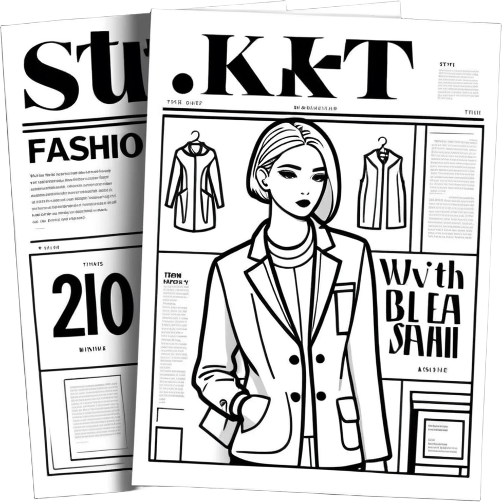 magazine fashion emoji