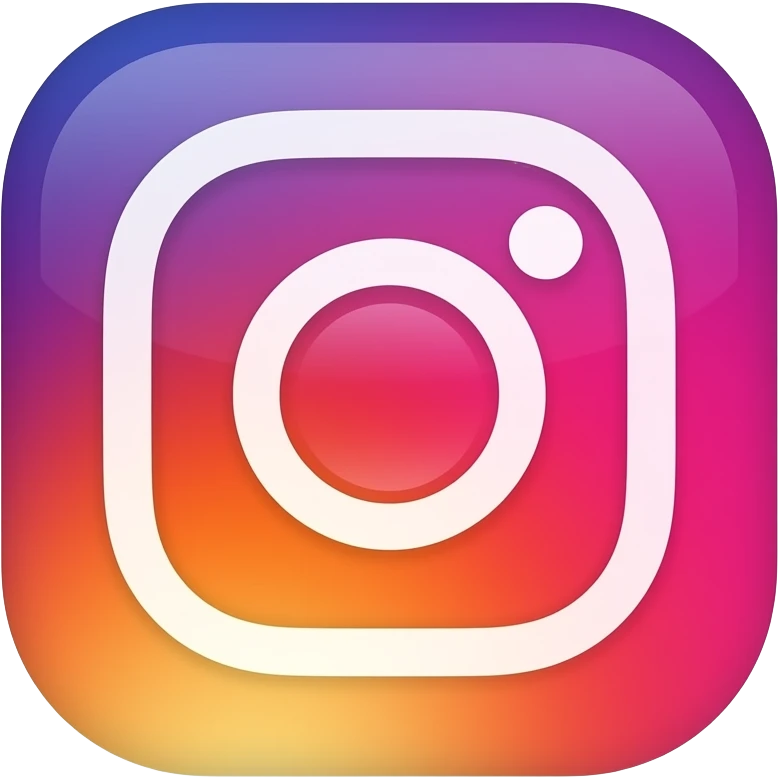 Instagram logo emoji