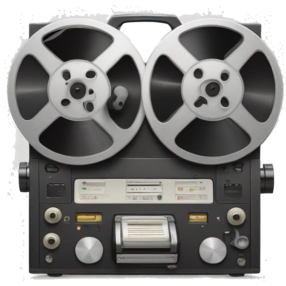 tape machine reel to reel emoji