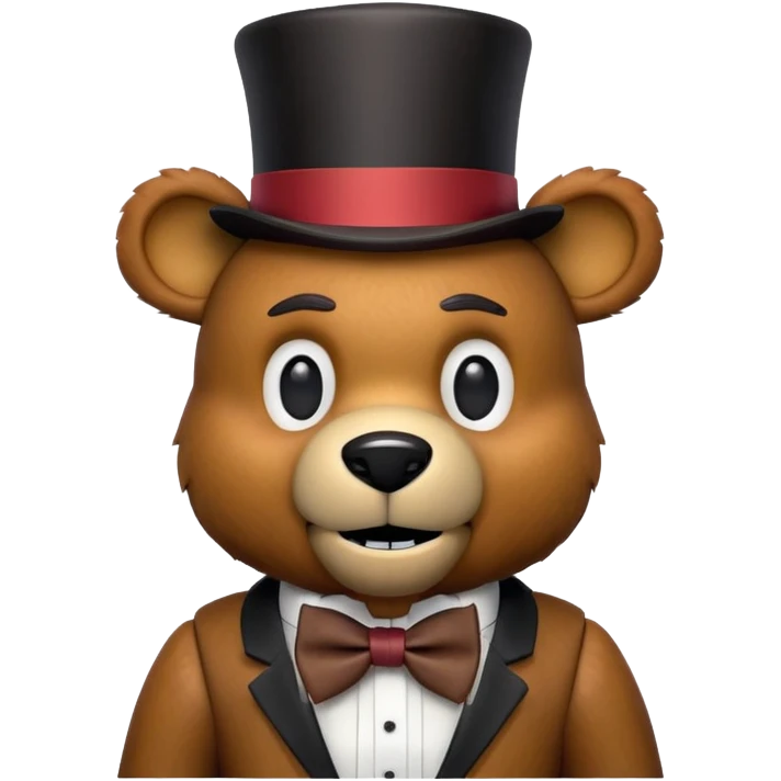 Freddy Fazbear animatronic bear emoji