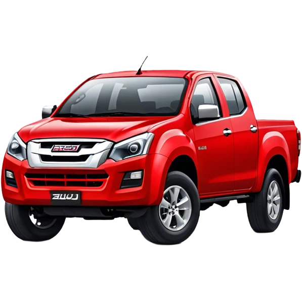 Isuzu D-MAX - Isuzu (Model Year: 2024) (Iconic colour: Red) emoji