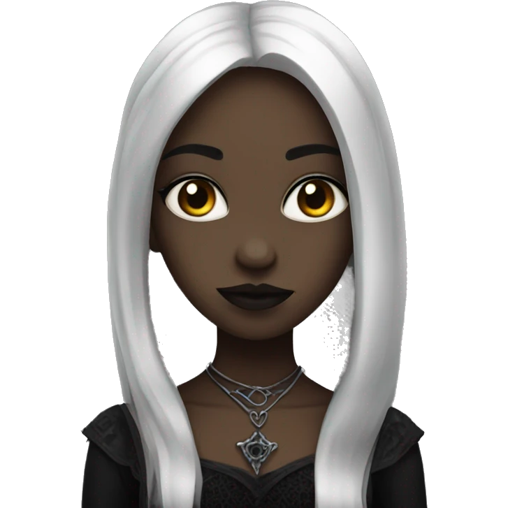 Gothic girl  emoji