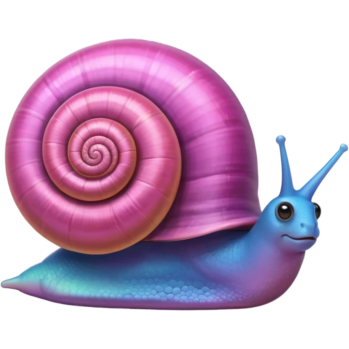 snail with large heart behind it emoji