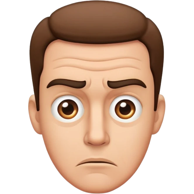 confused man emoji