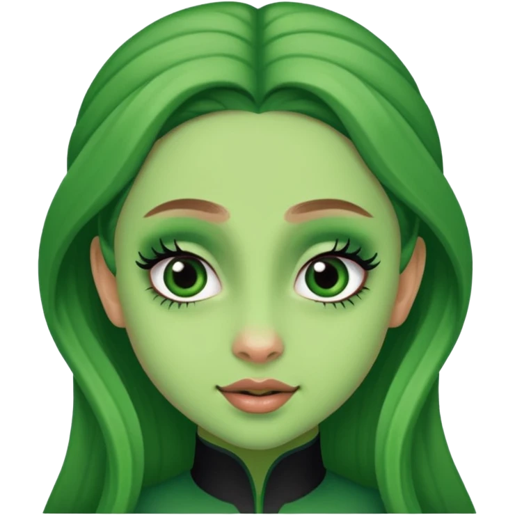 Merp face like Ariana grande in wicked  emoji