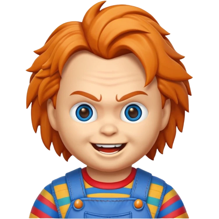 Un emojin de chuky emoji