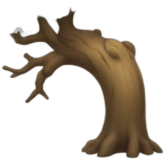 tree with strong arms emoji