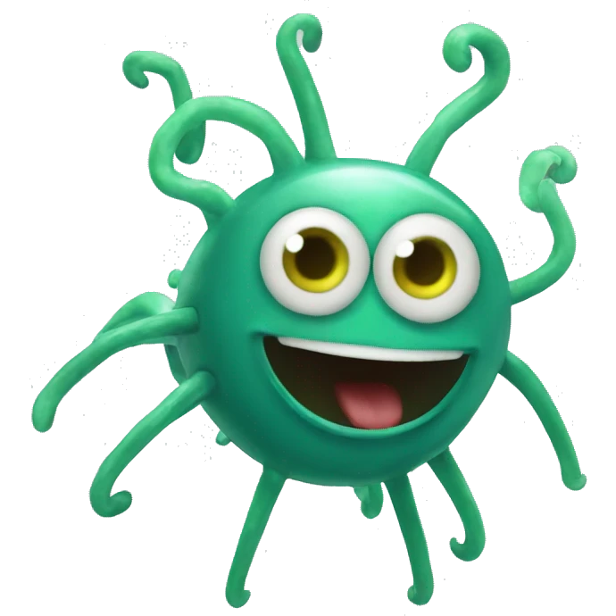 Plankton having fun emoji