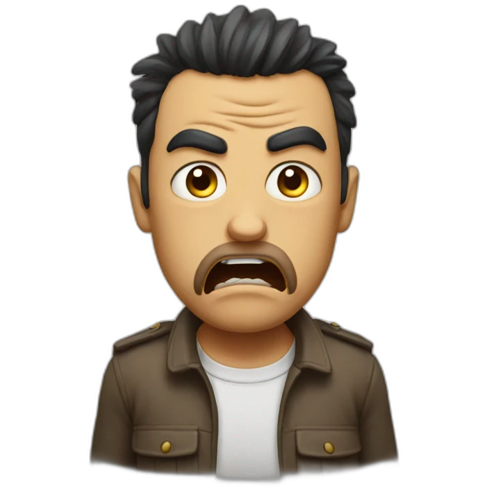 Angry munci emoji