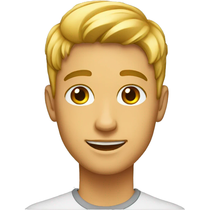 Joven con expansiónes  emoji