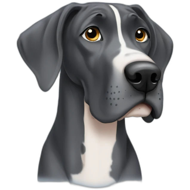 pregnant great dane emoji