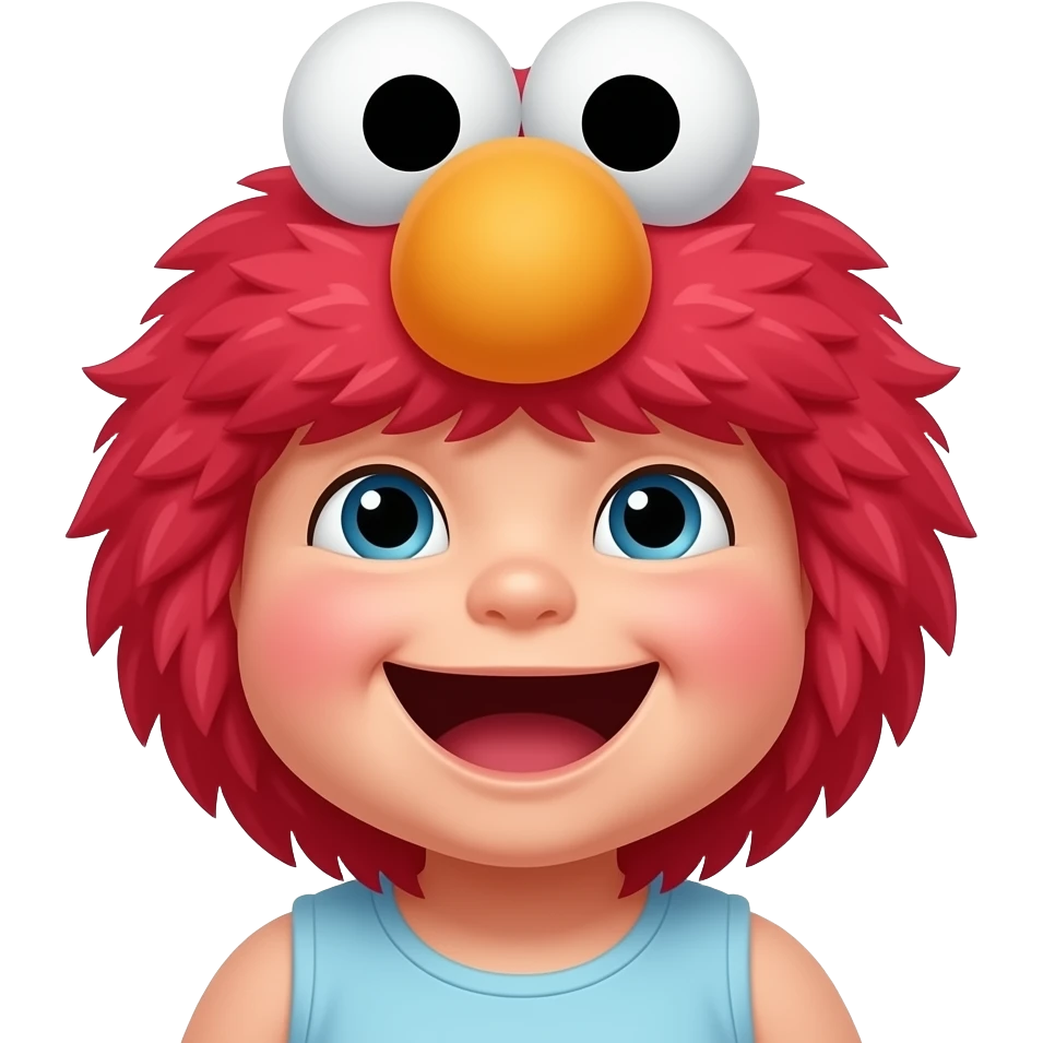babys laughing king elmo emoji