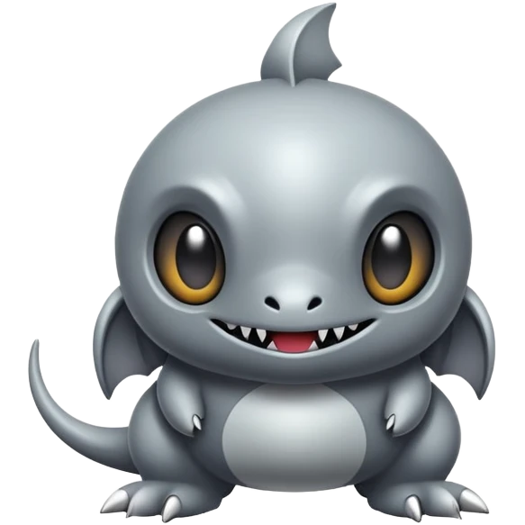 Greyish Fakémon-creature emoji