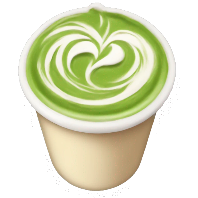 matcha latte aesthetic  emoji