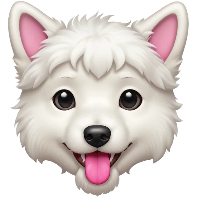 white dog emoji