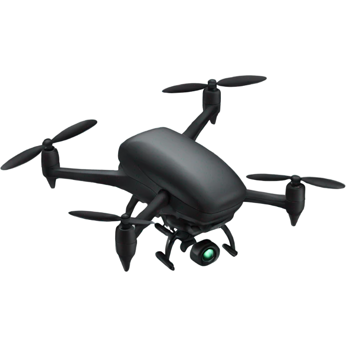 Black drone  emoji