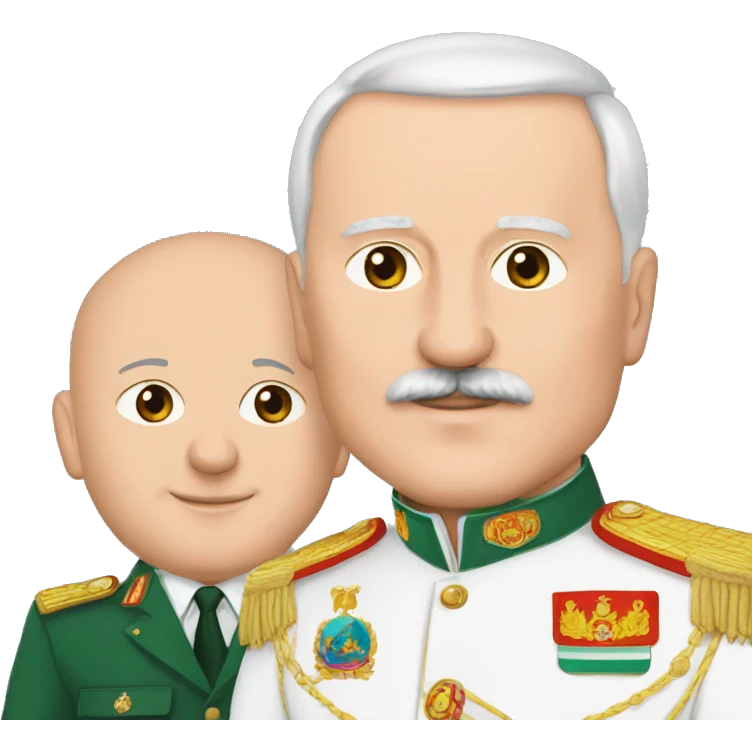 Lukashenko and raketa emoji
