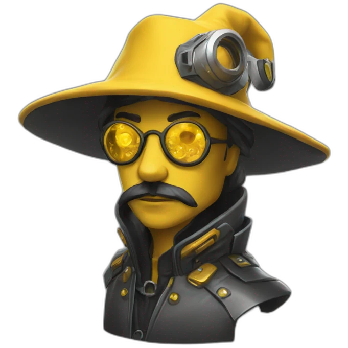 mustard-wizard-cyberpunk emoji
