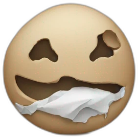 broken lump emoji