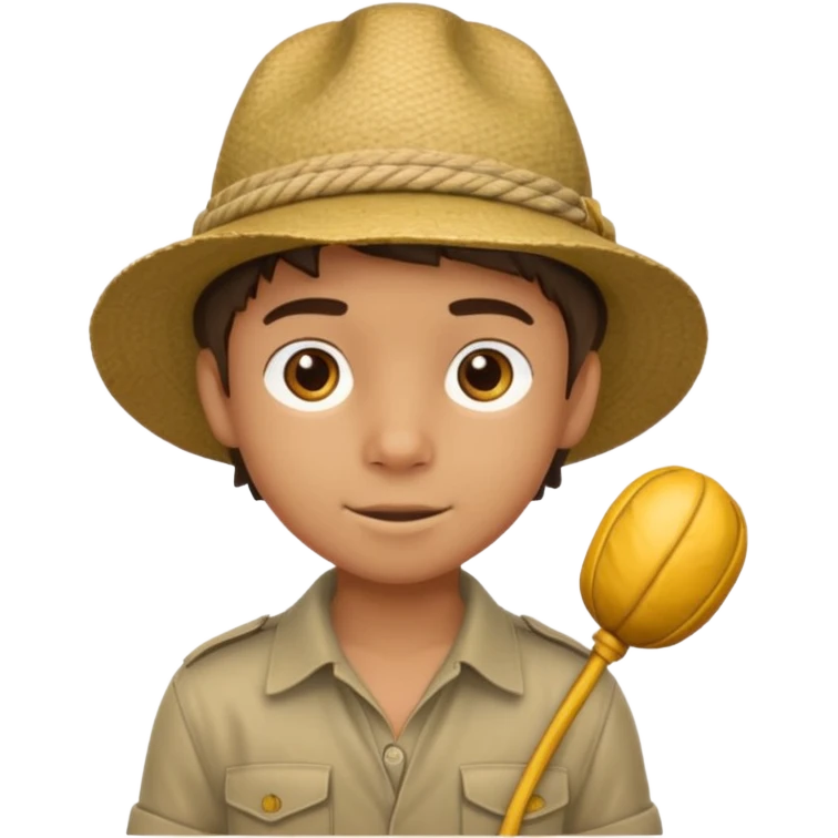 Boy + rope,Jungle Explorers. emoji