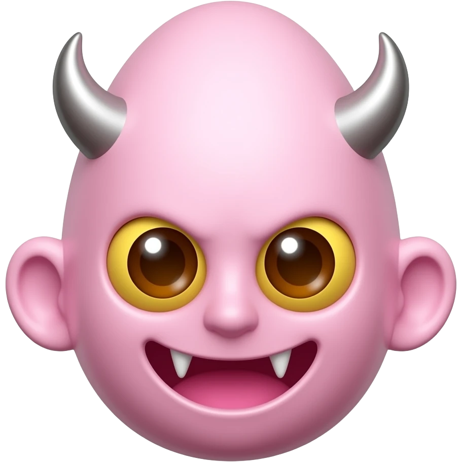 egg sugar villain candy pink face emoji