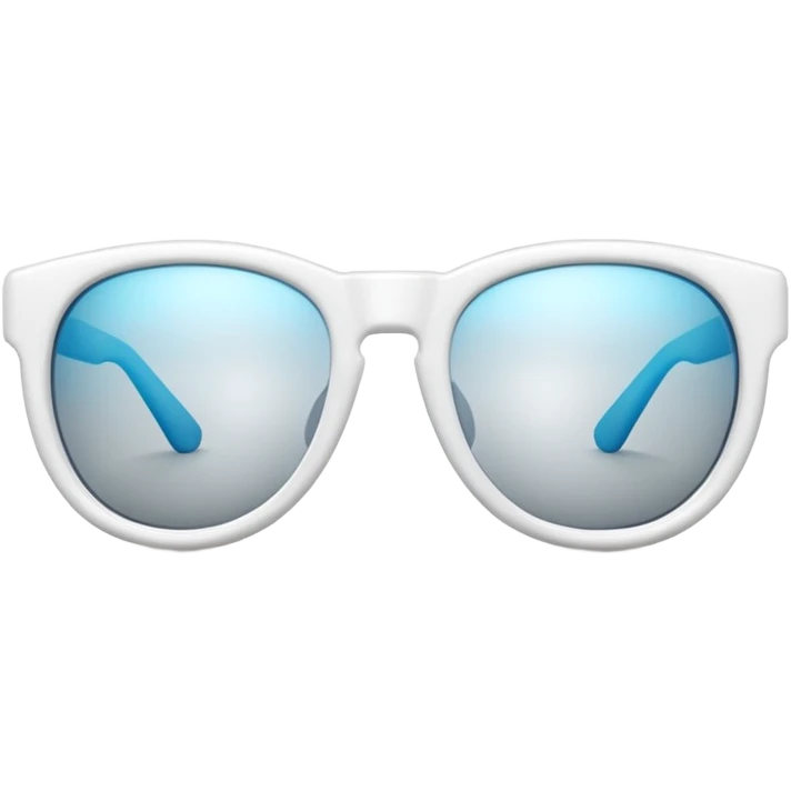 3d style white sunglasses emoji