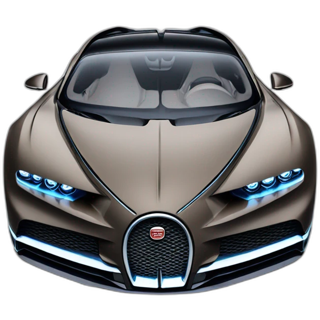 Voiture Bugatti Chiron emoji