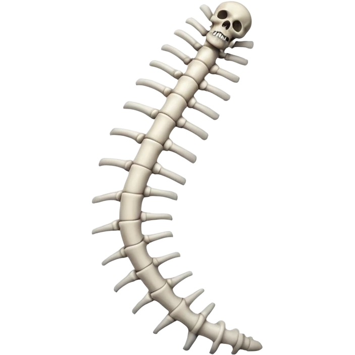 colonna vertebrale  emoji