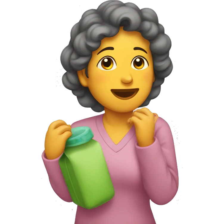Mamá regañando emoji