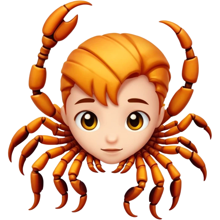 Cute little Scorpio  emoji