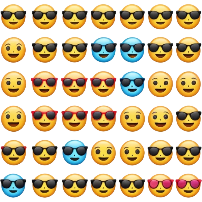 Preppy emojis emoji