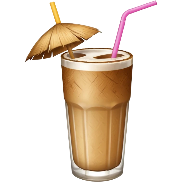 Coconut drink emoji