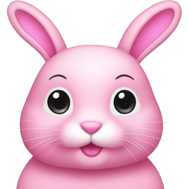pink bunny emoji