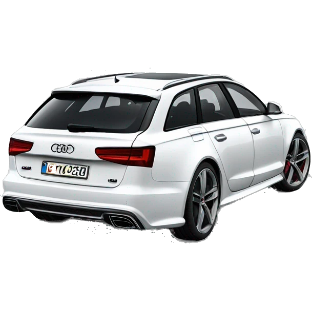 audi rs 6 car emoji